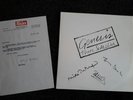 SIGNED by Phil Collins Mike Rutherford Tony Banks Genesis Three Sides Live album