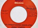 JOHNNY HAMMOND Los Conquistadores Chocolates MILESTONE 45 jazz soul VG++ 7”