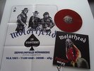MOTORHEAD PURGATORY WARPIG 1981 LIVE RED VINY LP BIG POSTER INCLUDED