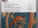 ASD 489 HMV ED1 W/G YEHUDI MENUHIN GEORGE MALCOLM GAUNTLETT BACH SONATAS VIOLIN