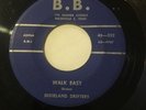 45 RPM '58 TwinSpin TENN Rockabilly DIXIELAND DRIFTERS The Trot/Walk Easy BB 222