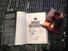 BRUCE DICKINSON HAND SIGNED NEW PROOF AN AUTOBIOGRAPHY IRON MAIDEN HARDBACK BOOK