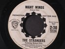STRANGERS: Night Winds / These Are The Things I Love 45 (dj, rubber stamp ol, s
