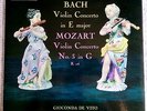 LP Bach / Mozart: Violin Concertos - Gioconda De Vito HMV ASD 429 STEREO ED1 UK
