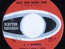 Northern Soul 45 J. J. BARNES Just One More Time SCEPTER HEAR