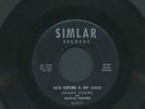 XMAS 45 RPM- FRANK EVANS & SANTAS HELPERS Nite Before a Hip Xmas SIMLAR 001
