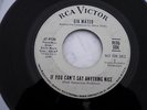 GIA MATEO IF YOU CAN'T SAY ANYTHING NICE vg+ RARE RCA us demo orig