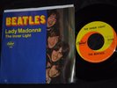 THE BEATLES Lady Madonna The Inner Light 45 RECORD WITH PS PIC SLEEVE NEAR MINT