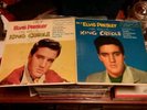 *ELVIS PRESLEY* KING CREOLE VOLUME 1 & 2 EXTENDED PLAY 45 RPM RECORDS