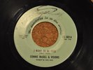 CONNIE McGILL & THE VISIONS 45RPM I WANT TO BE FREE / A MILLION YEAR'S