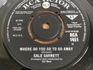 Gale Garnett - I'll Cry Alone - 1965 - UK 7