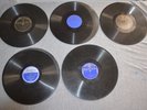 5 Vintage Gospel 78 Records Banner Okeh Melotone Paramount Christian Music