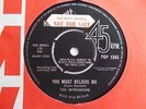 MINT  UK SAMPLE HMV 45-THE IMPRESSIONS- 