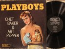 Chet Baker & Art Pepper Playboys PJ-1234 1957 original relase cheesecake beauty