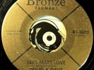 Doug and Dave 45 Let's Make Love Don't Let Me Go RARE  NOLA Rocking R&B Bronze