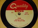 1956 R&B 78 rpm LITTLE WILLIE JOHN Fever  QUALITY 4373 Canada EX