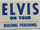 ELVIS PRESLEY- 100% GENUINE BACK STAGE STICK ON PASS-GREAT SELECTION LISTED