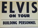 ELVIS PRESLEY- 100% GENUINE BACK STAGE STICK ON PASS-GREAT SELECTION LISTED