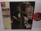 EX 157 27 0077 3 JS Bach Solo Cello Suites Heinrich Schiff 2LP Box Set