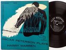 OSCAR PETERSON plays HARRY WARREN LP Clef 648 Jazz 1st press  #1384