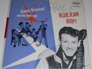 Gene Vincent and his Blue Caps Blue Jean Pop  LP Album. Signed Copy
