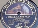 Arthur de Greef Piano HMV D-1590--2 Landon Ronald Saint-Saens UK 12'' 3x78rpm
