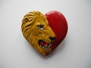 Kate Bush Lionheart pin from 1979 tour