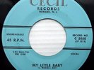 JOHNNY BELL TONES doowop CECIL 45 MY LITTLE BABY / EV'RY DAY IT'S THE SAME ws131