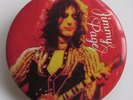 JIMMY PAGE LED ZEPPELIN LARGE VINTAGE METAL PIN BADGE FROM THE 1970's RETRO