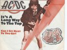 SINGLE AC DC IT'S A LONG WAY TO THE TOP/CAN I SIT NEXT TO YOU GIRL