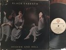 BLACK SABBATH - HEAVEN AND HELL - 1980 1ST PRESS - EX / VG+   (B11)