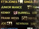 ETTA JONES SINGS JUNIOR MANCE KENNY BURRELL ORIG ROULETTE LP