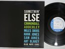 CANNONBALL ADDERLEY SOMETHIN' ELSE BLUE NOTE BLP 1595 Japan Vinyl LP