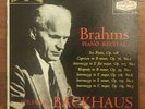BRAHMS Piano Recital LP Wilhelm Backhaus London ffss 6021 Stereo UK blueback BB