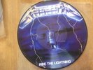 METALLICA RIDE THE LIGHTNING VINYL PICTURE DISC LP 1986 MFN 27 P