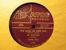 The SENSATIONS feat. YVONNE MILLS – You Made Me Love You    ATCO 6090 – 78rpm