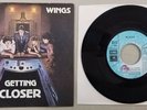 RARE ITALY MADE PAUL MCCARTNEY WINGS GETTING CLOSER VINTAGE 45 RECORD RE13