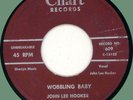 JOHN LEE HOOKER Wobbling Baby / Goin' South 45rpm Chart 1956