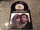 SERGE GAINSBOURG & JANE BIRKIN *JE T'AIME MOI NON PLUS* 7'' 1974 PORTUG. EDIT EX
