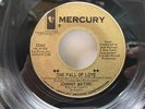 JOHNNY MATHIS RADIO 45 PROMO THE FALL OF LOVE / NO MORE VINYL IS NEAR MINT