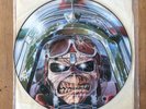 Iron Maiden Aces High 12” Picture Disc. b/w King of Twilight & # of the Beast
