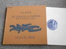 Valois CMB 14: Bach Sonatas & Partitas, Sandor Vegh violin , 3lp
