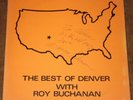 SIGNED BY DANNY DENVER (LP cover only) The Best of Denver with Roy Buchanan