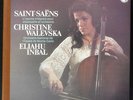 Saint-Saens Oeuvres cello Walevska Inbal LP & CV NM