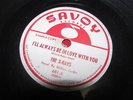 MILTON LARKIN & THE X-RAYS SAVOY WLP SAMPLE PROMO 78 RPM RECORD 681 BLUES