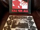 METALLICA vinyl KILL EM ALL Elektra press 1988 w bonus tracks