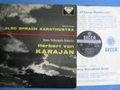 Richard Strauss op.30 SXL 2154 Sprach Zarathustra/Karajan