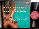 LLA 52  Beethoven 5 Cello & Piano Sonatas Zara Nelsova Artur Balsam, play-tested