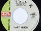 R&B Soul Mod 45 SANDY NELSON Sock It To 'Em J.B. IMPERIAL promo HEAR