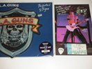 L.A. Guns: ballad of jane shaped limited edition U.K. #006702 Import 1989+ pick